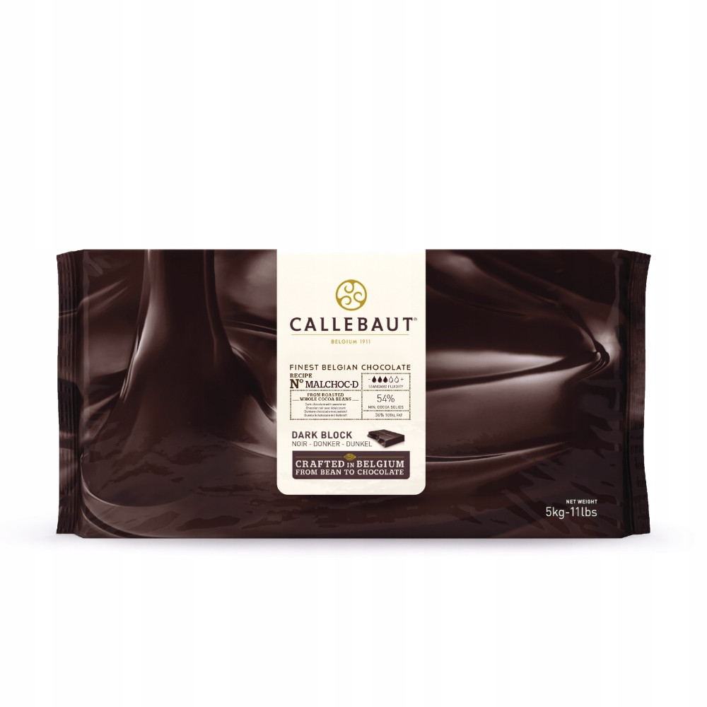 Callebaut tmavá čokoláda Malchoc blok 5kg
