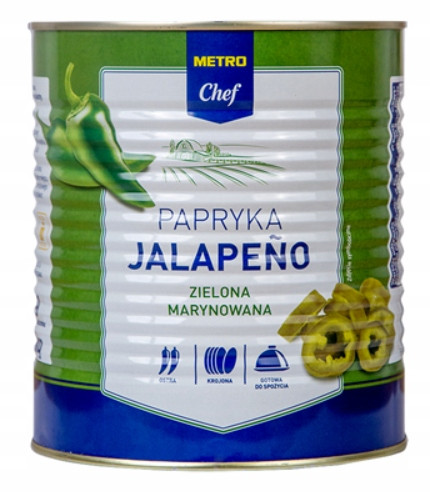 Metro Chef Paprika Jalapeno 2,9 kg