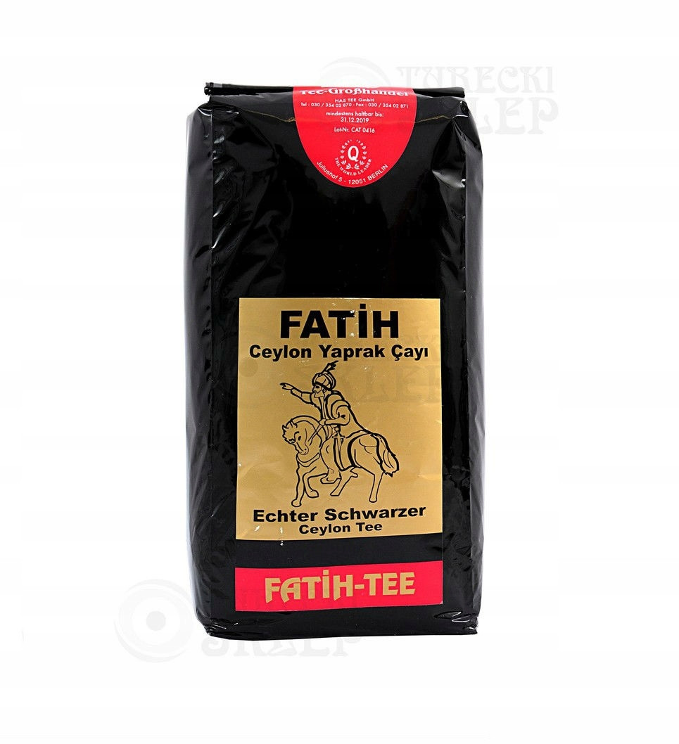 Čaj černý listový Fatih 1 kg cejlon sypaný