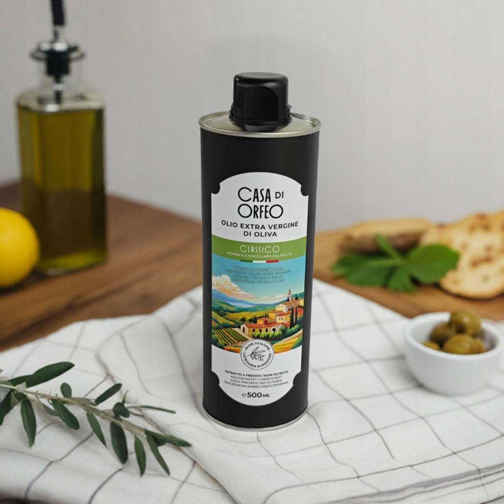 Olej Extra Vergine Casa di Orfeo 500 ml Sicílie, Itálie