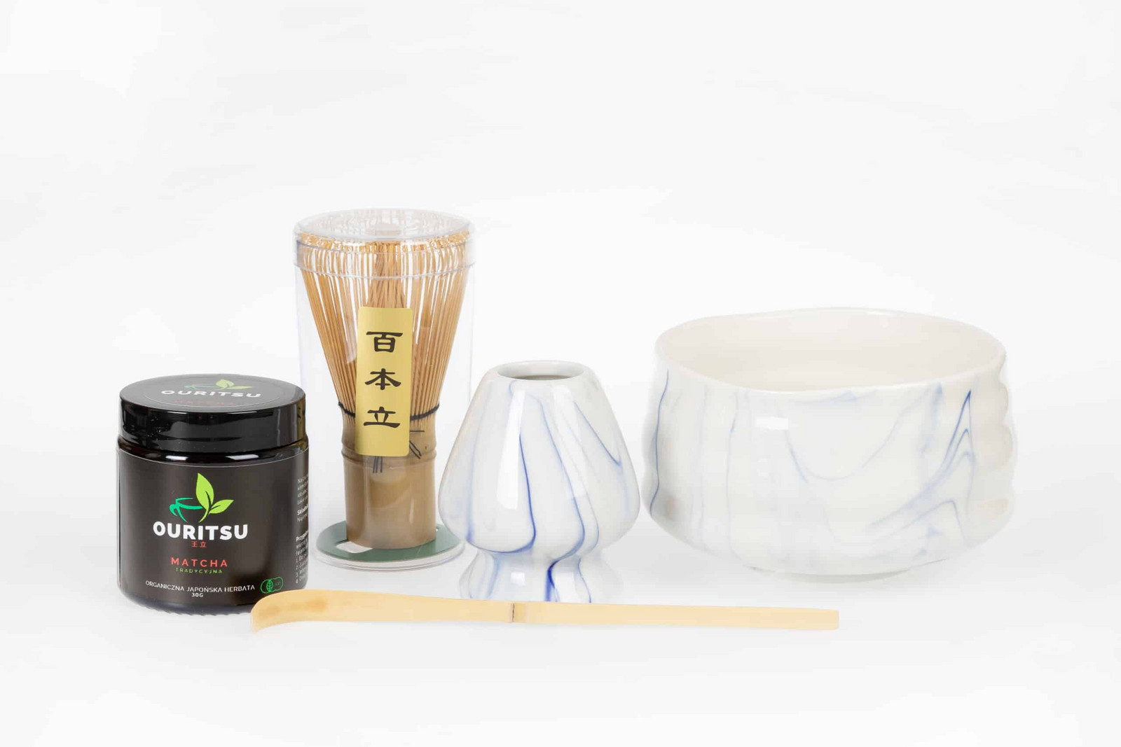 Ao Sada Matcha 30g Chasen Chashaku Matchawan