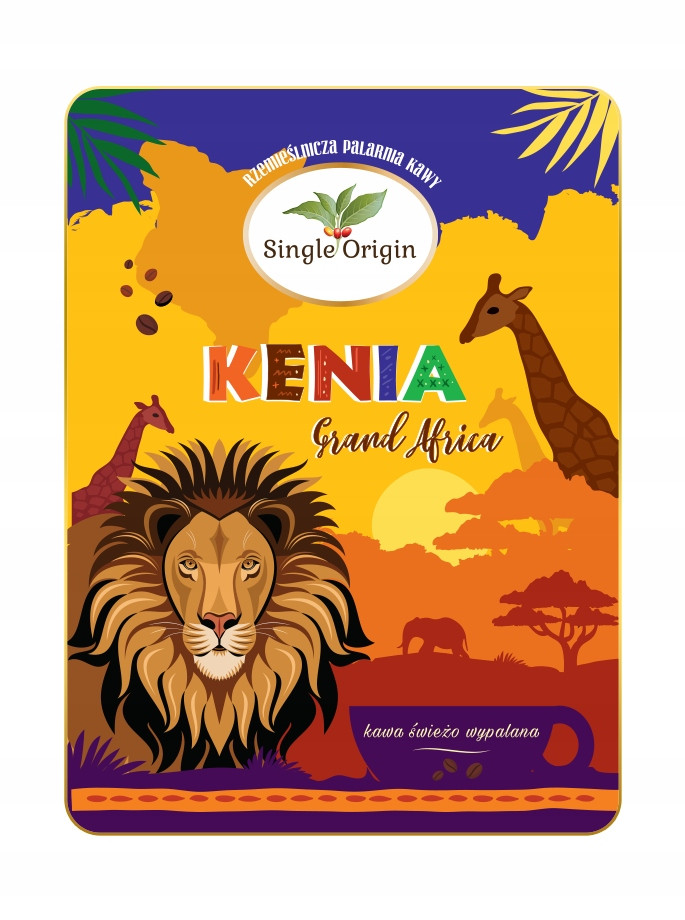 Káva Kenya Grand Africa Single Origin 1kg