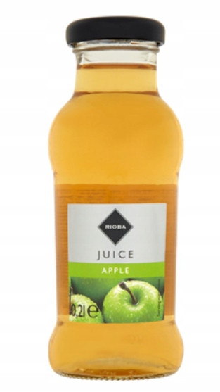 Rioba Jablečná šťáva 24x200ml skleněná láhev