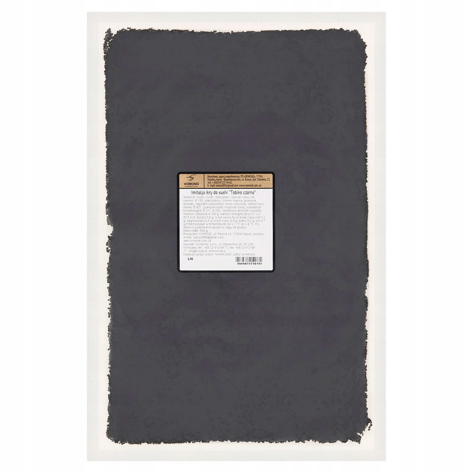 Kaviár černý Vomond 500 g