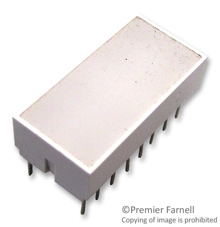 Broadcom Hlmp-2685 Array, 1-Led, Red, 80Mcd, 0.135W