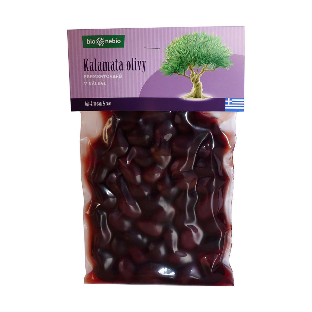Olivy kalamata v nálevu 280 g BIO   BIO NEBIO