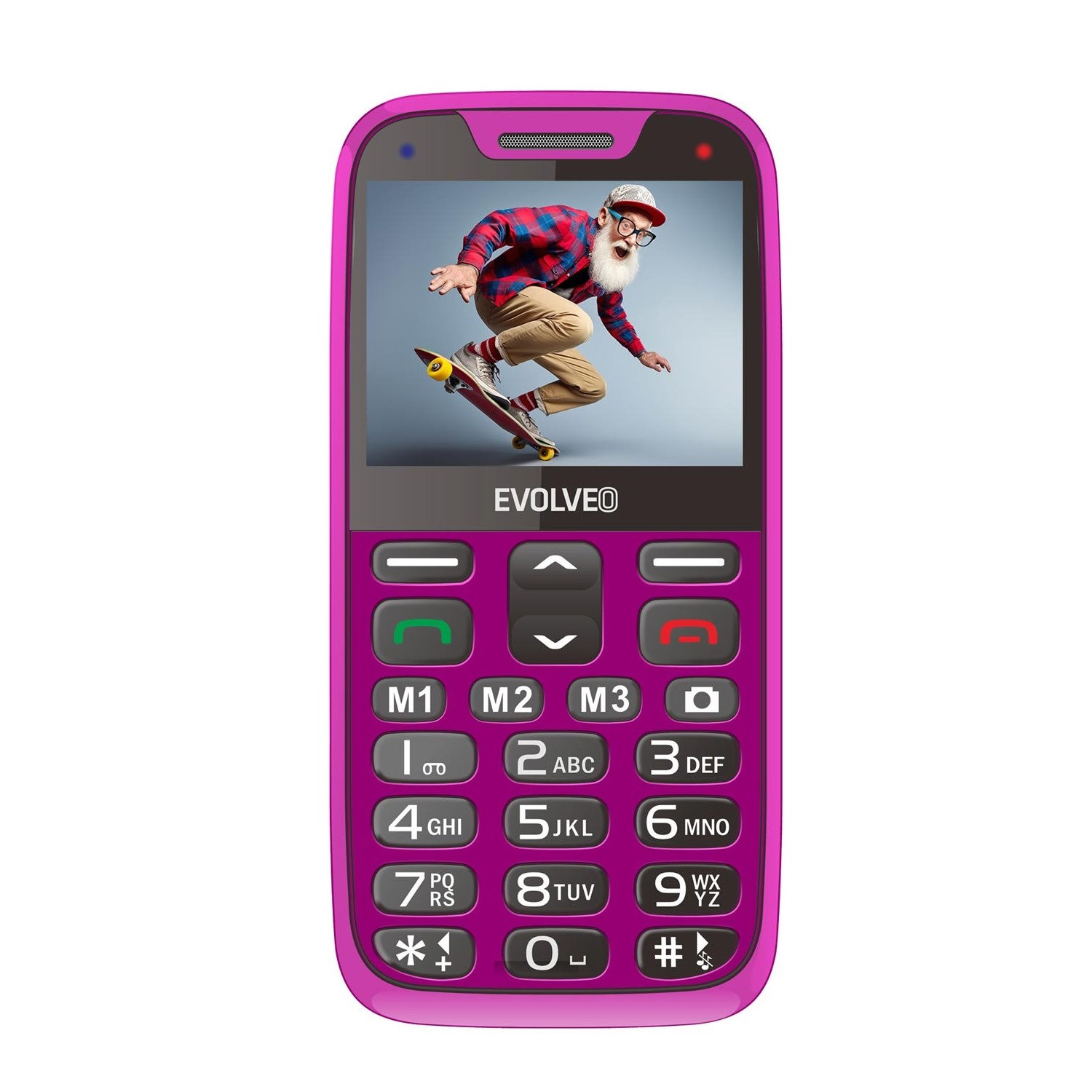 Evolveo EasyPhone XR růžová