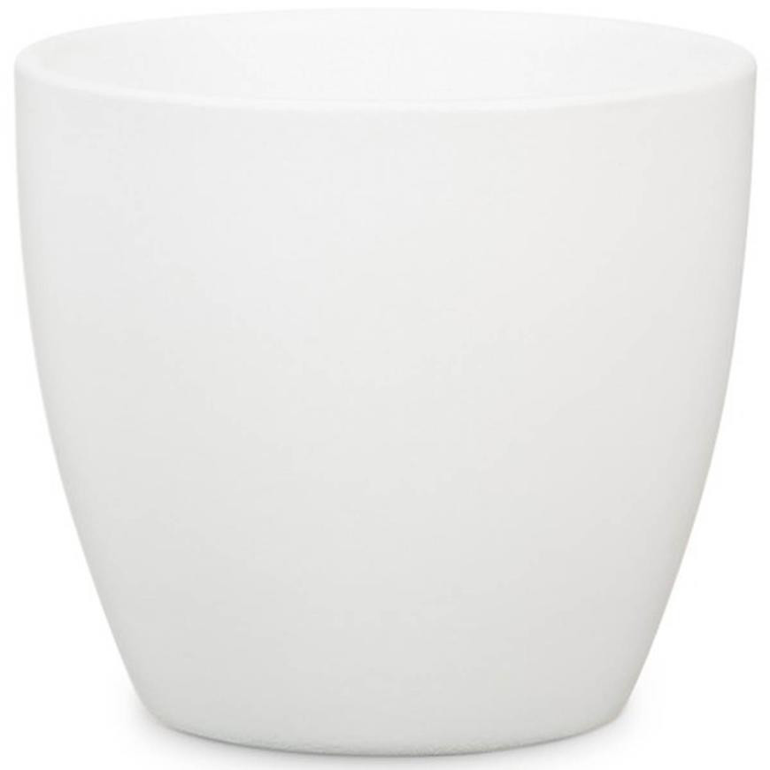 Obal na květináč keramický scheurich 920, ø33cm, barva bílá