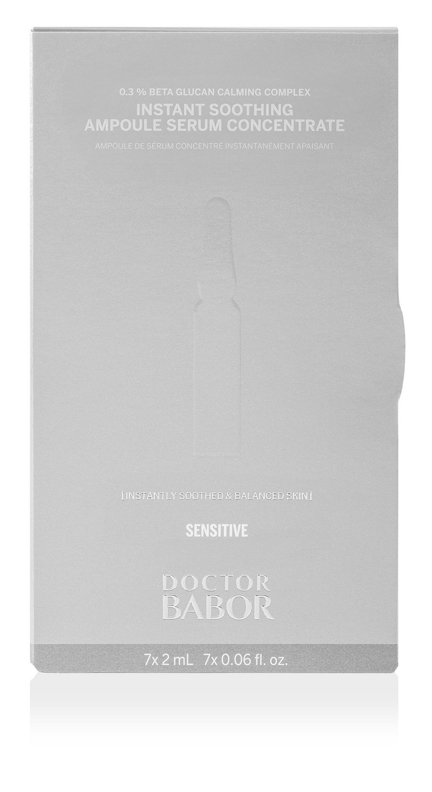 Babor Zklidňující pleťové ampule Doctor Babor Instant Soothing (Ampoule Serum Concentrate) 7 x 2 ml