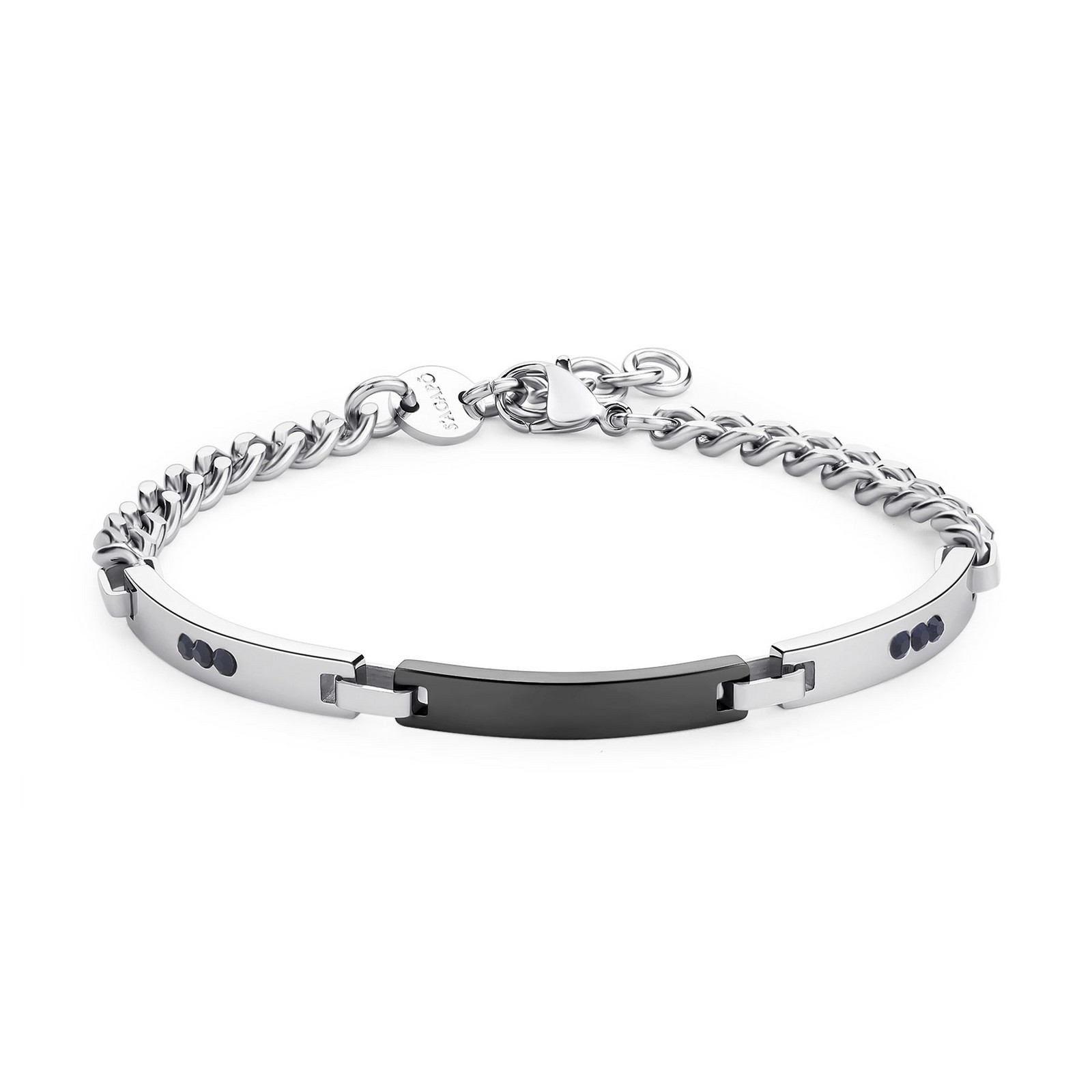 S'Agapõ Ocelový náramek pro muže Titan STI19