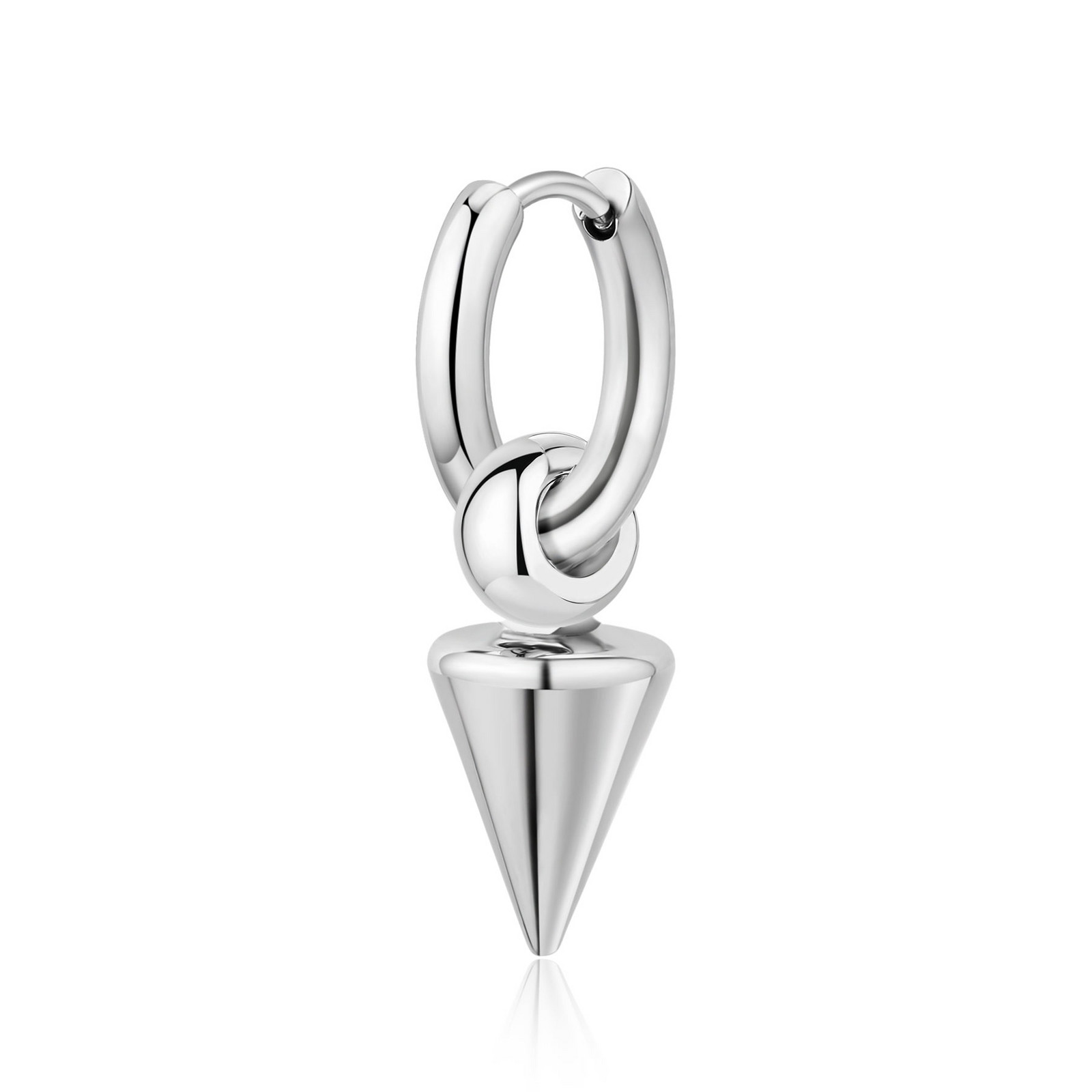 S'Agapõ Single kruhová náušnice 2v1 Rogue SRG35