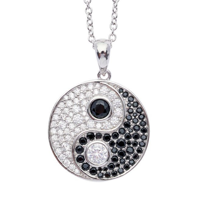 Oliver Weber Půvabný náhrdelník s krystaly Jin a Jang Dualism 12452