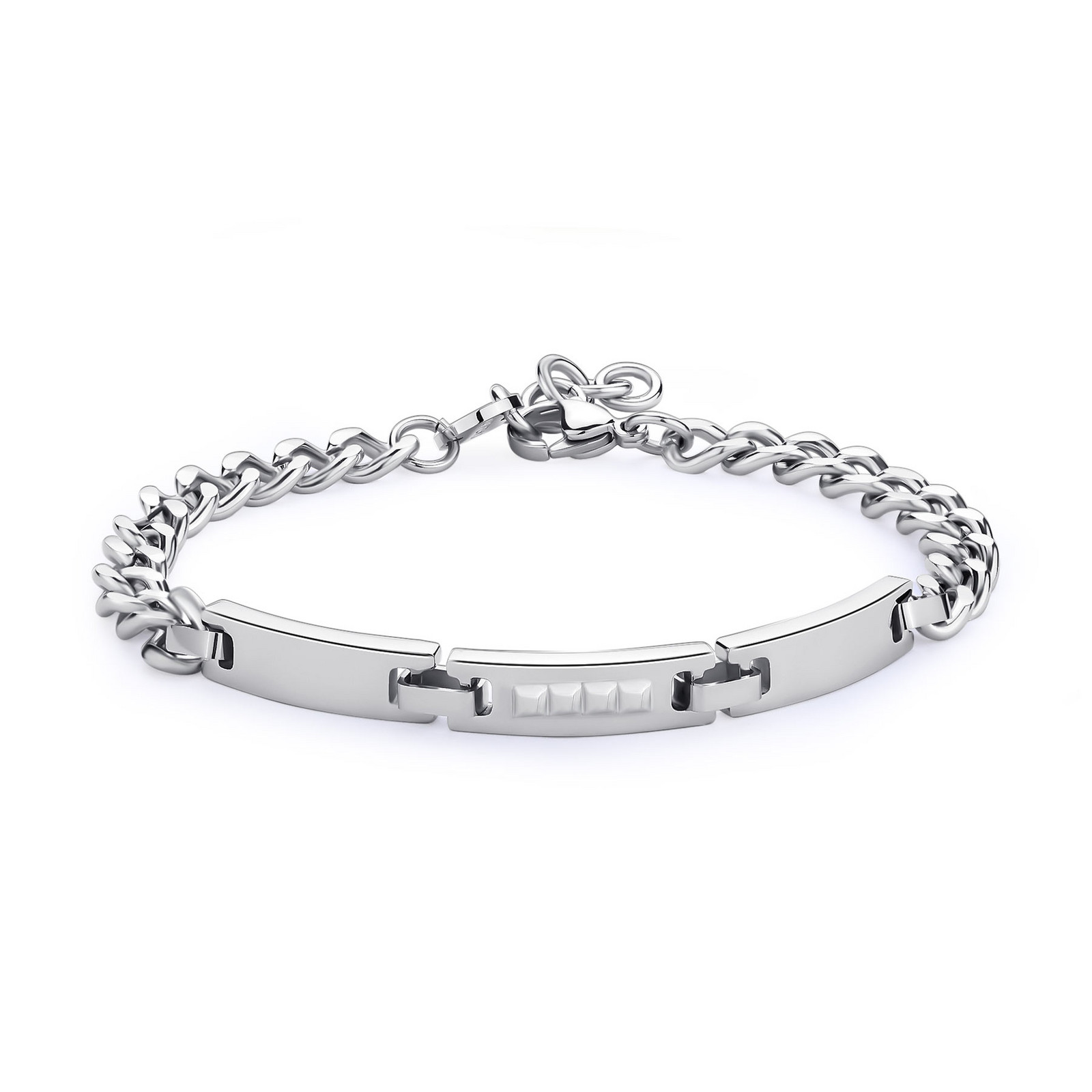 S'Agapõ Nadčasový ocelový náramek pro muže Titan STI15