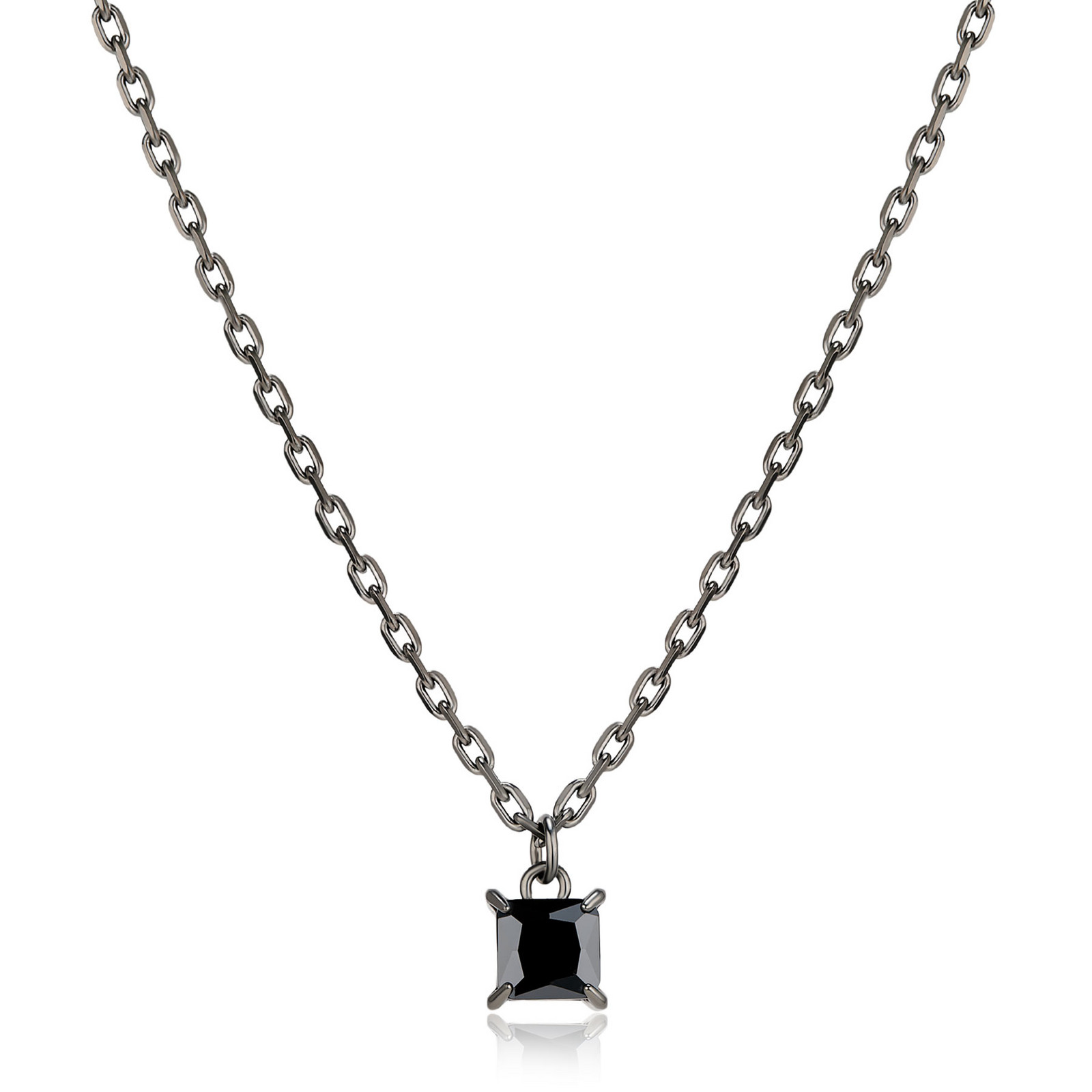 S'Agapõ Stylový náhrdelník z oceli Tricky STK13