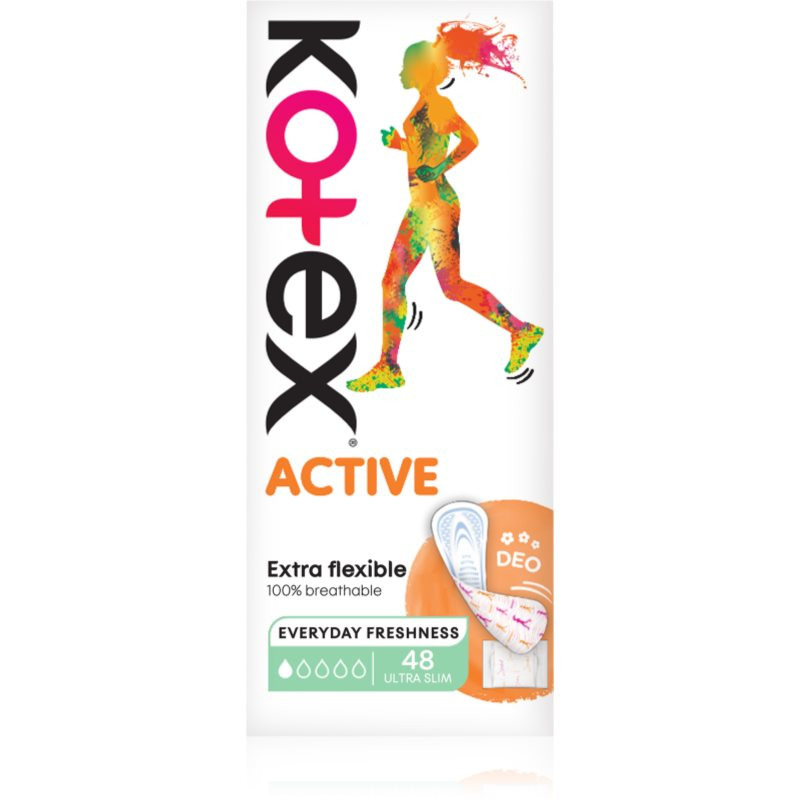 Kotex Active Deo slipové vložky 48 ks