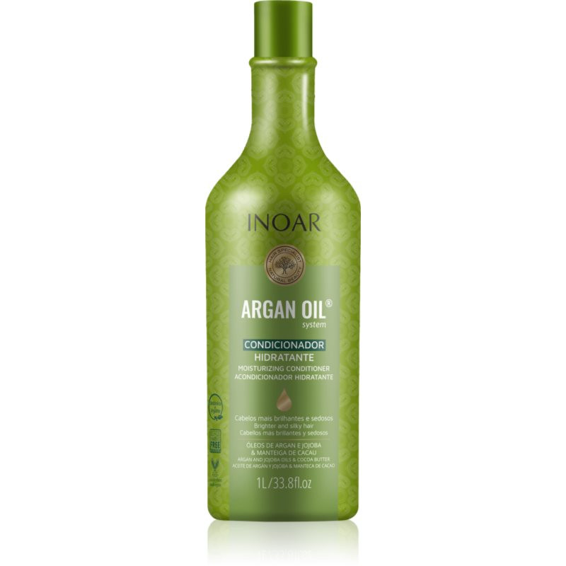 INOAR Argan Oil System hydratační a uhlazující kondicionér 1000 ml