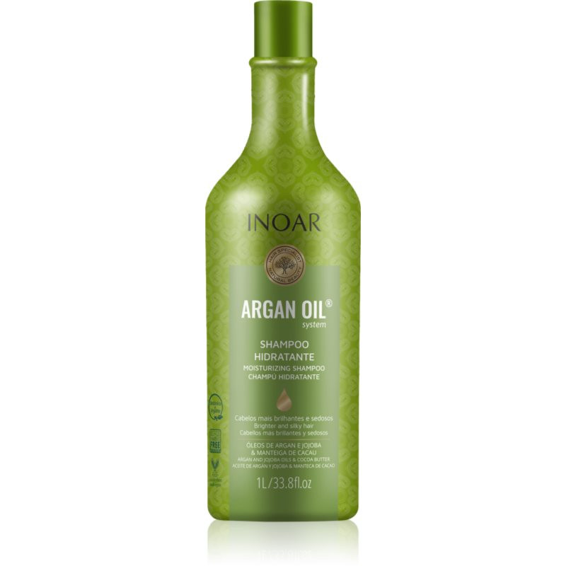 INOAR Argan Oil System uhlazující šampon 1000 ml