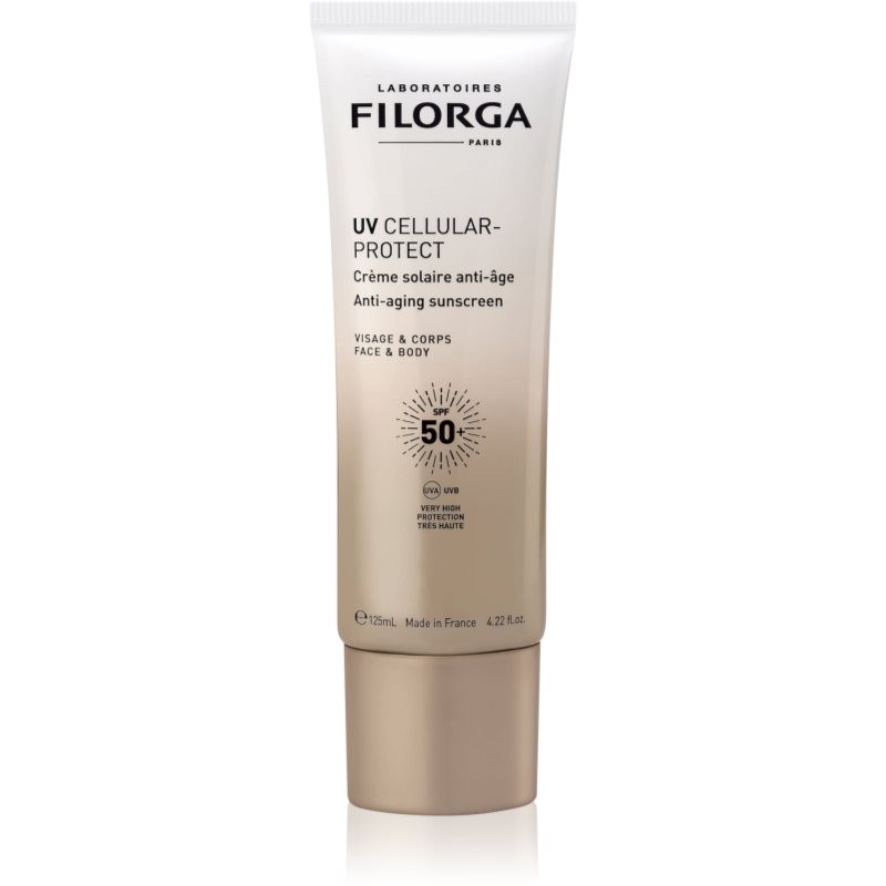 FILORGA UV CELLULAR-PROTEC opalovací krém na obličej a tělo SPF 50+ 125 ml