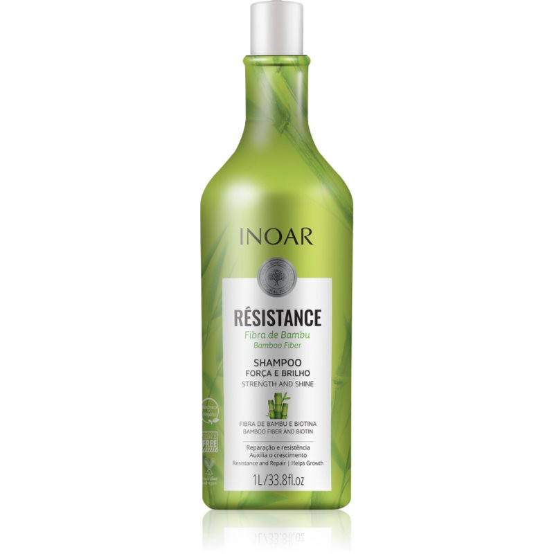 INOAR Résistance Bambu šampon pro lámavé a namáhané vlasy 1000 ml