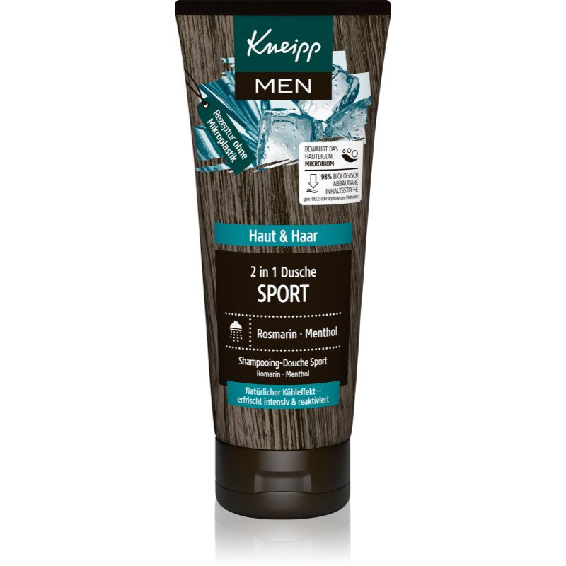 Kneipp Sport šampon a sprchový gel 2 v 1 pro muže 200 ml