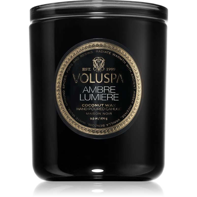 VOLUSPA Maison Noir Ambre Lumiere vonná svíčka 270 g