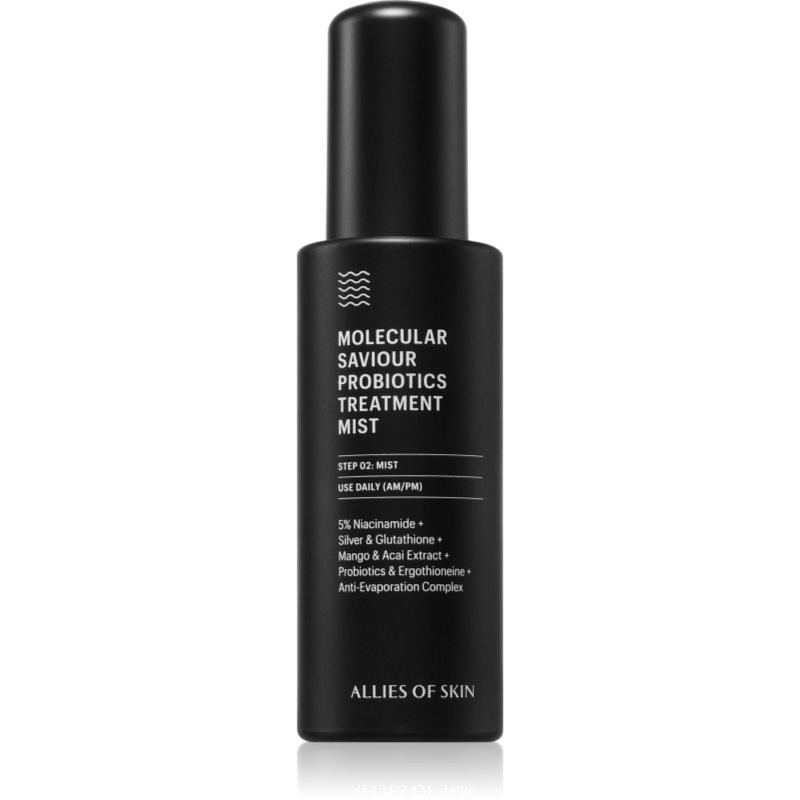 Allies of Skin Molecular Saviour Probiotics Treatment Mist esenciální mlha na obličej s antioxidačním účinkem 50 ml