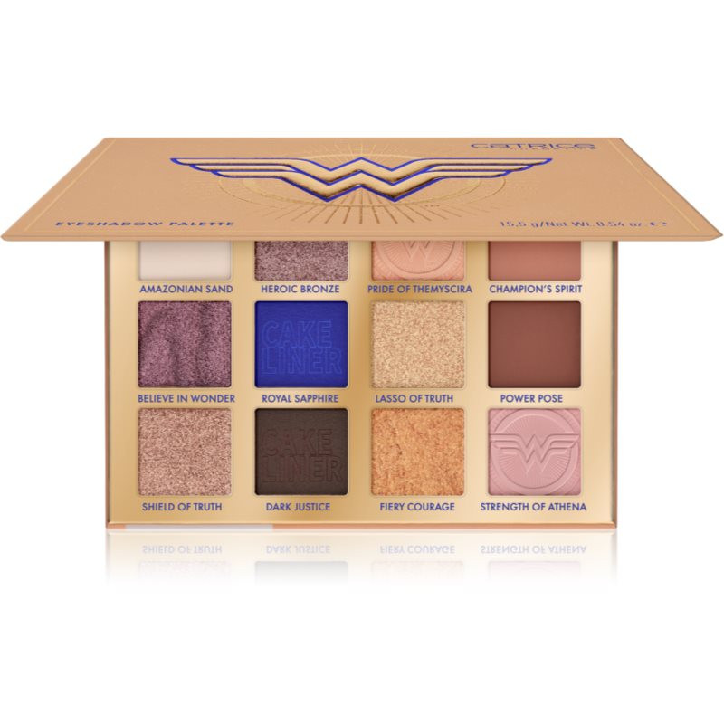 Catrice Wonder Woman paletka očních stínů odstín 010 Wonder Woman Story 15.5 g