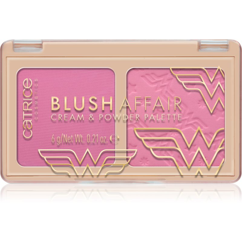 Catrice Wonder Woman duo tvářenka odstín 010 Champion for all 6 g