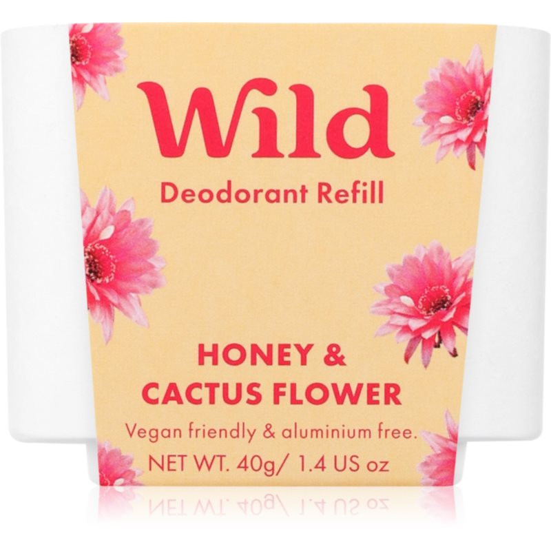Wild Honey & Cactus Flower tuhý deodorant náhradní náplň 40 g