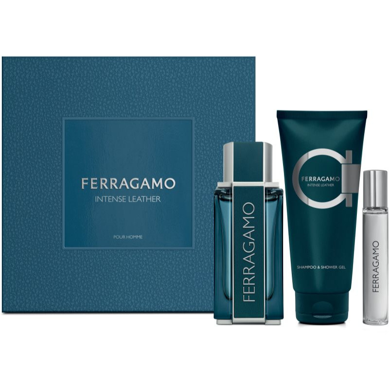 Ferragamo Intense Leather dárková sada pro muže