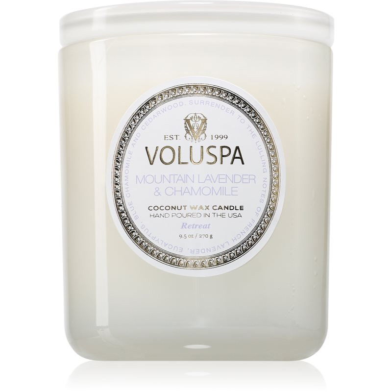 VOLUSPA Maison Blanc Mountain Lavender & Chamomile vonná svíčka 270 g