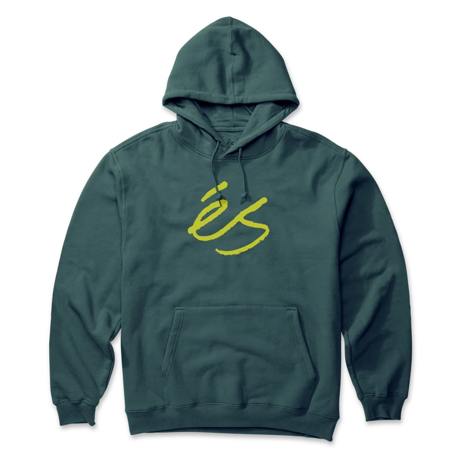 mikina ES - Script Hoodie Hunter Green (533)