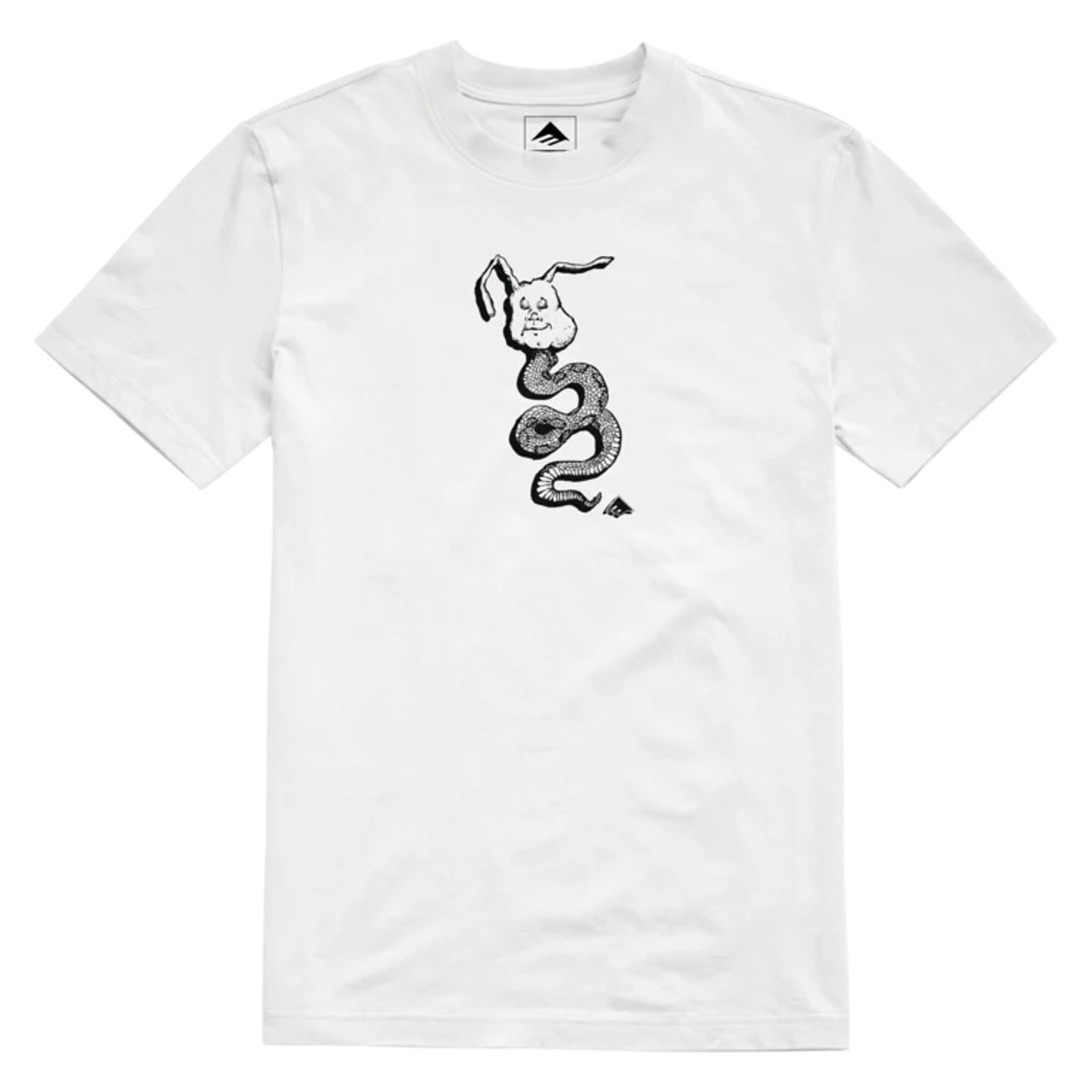 triko EMERICA - Spanky Rattle Mutant  Tee White (100)