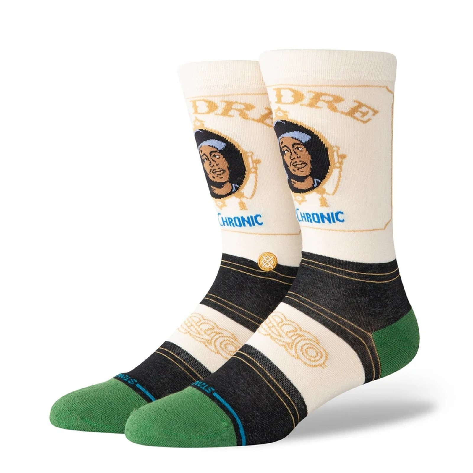 ponožky STANCE - The Chronic Crew Black (BLK) velikost: M