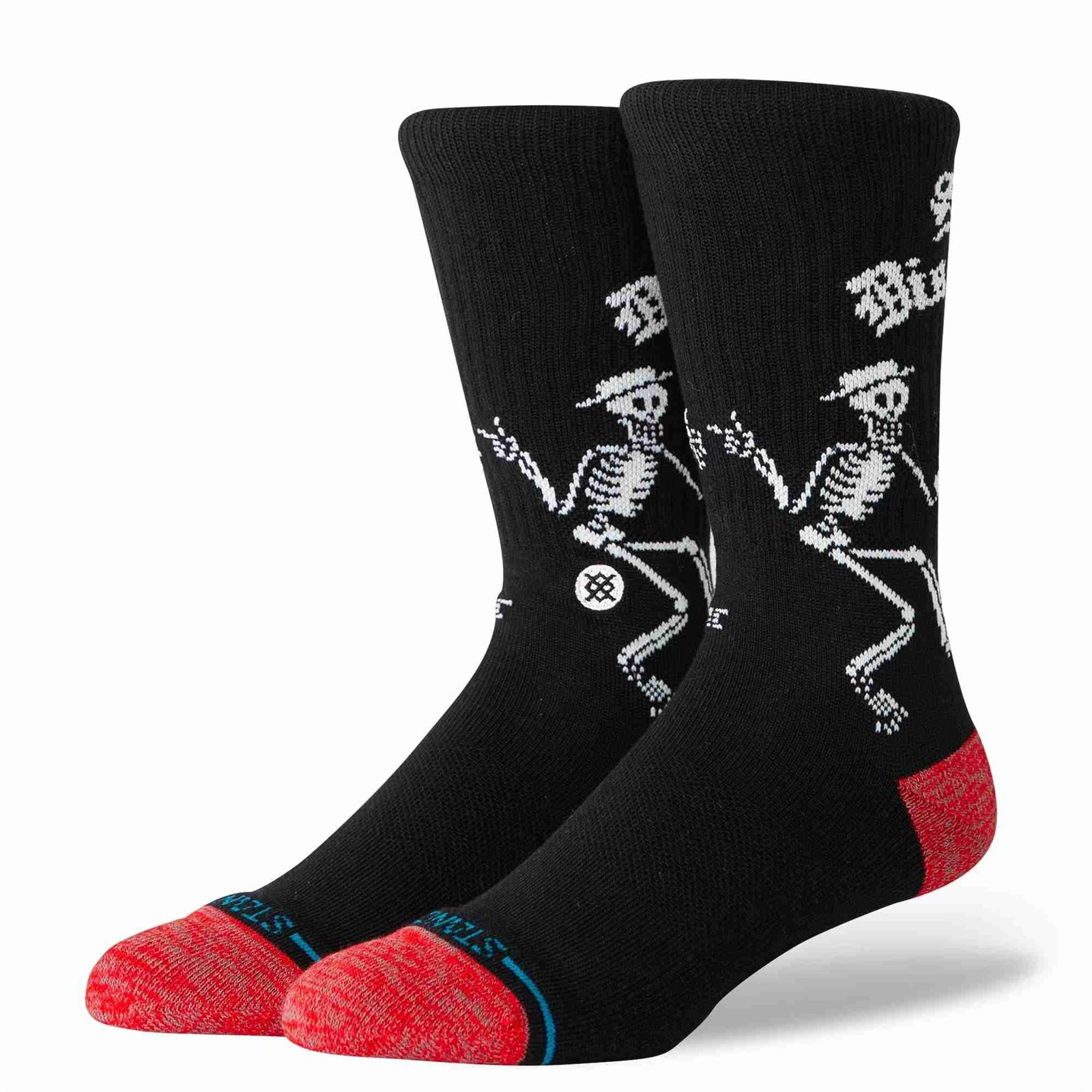 ponožky STANCE - Skelly Dancing Crew Black (BLK) velikost: M