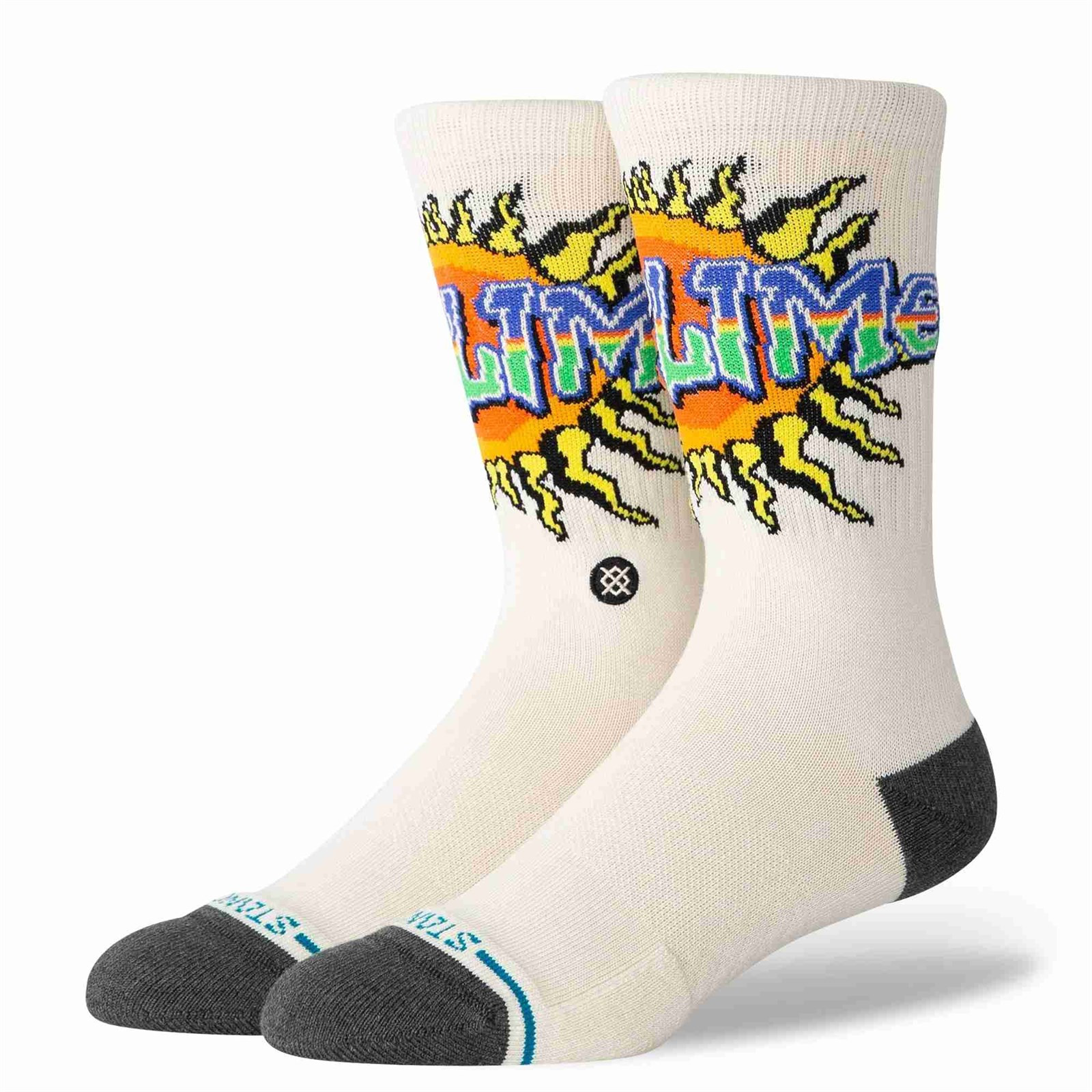 ponožky STANCE - Sublime Crew White (CVS) velikost: M