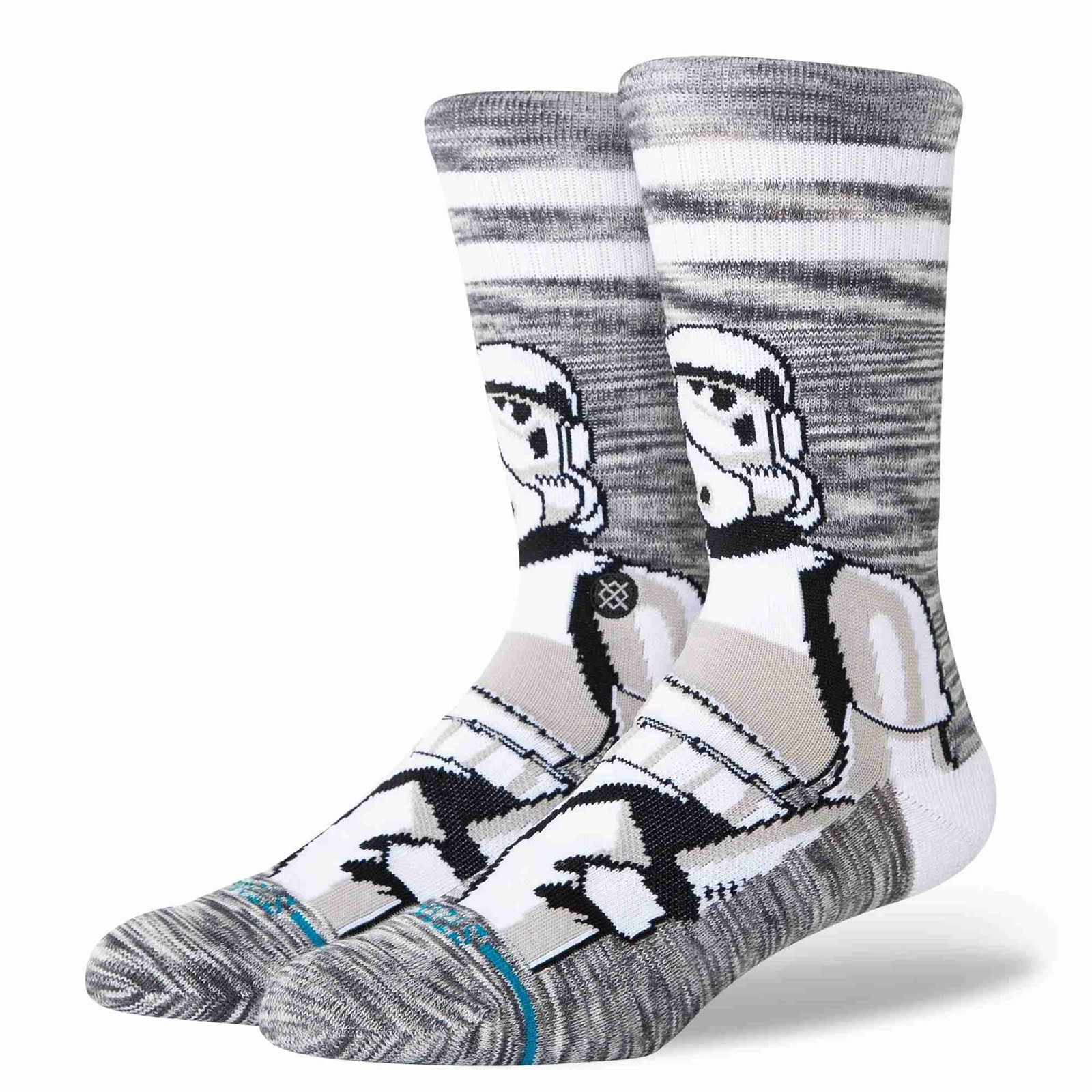 ponožky STANCE - The Storm Trooper Crew White (WHT) velikost: M
