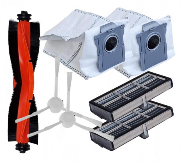 HEPA filtry, kartáče a sáčky pro DREAME L10s Pro Ultra Heat, X30 Pro/Plus, sada 7ks