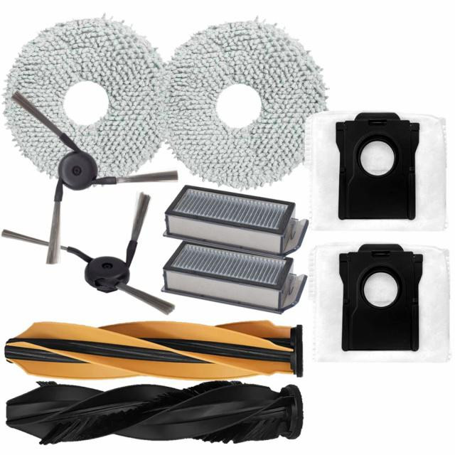 HEPA filtry, mopy, sáčky a kartáče pro DREAME X50 Ultra, S40 Enhanced, sada 10ks