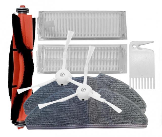 Alt. sada HEPA filtrů, kartáčů pro XIAOMI Mi Robot Vacuum Mop 2 Pro/Mop 2 Lite, 8ks