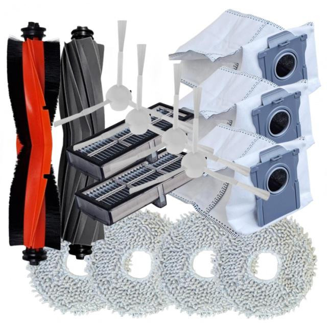 15ks Velká sada HEPA filtry, kartáče a sáčky pro DREAME L10s Pro Ultra Heat, X30 Pro/Plus