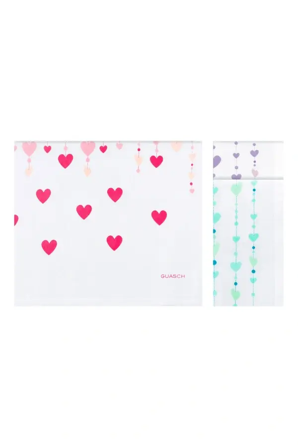 Bavlněné dámské kapesníky GAIA, 6 ks