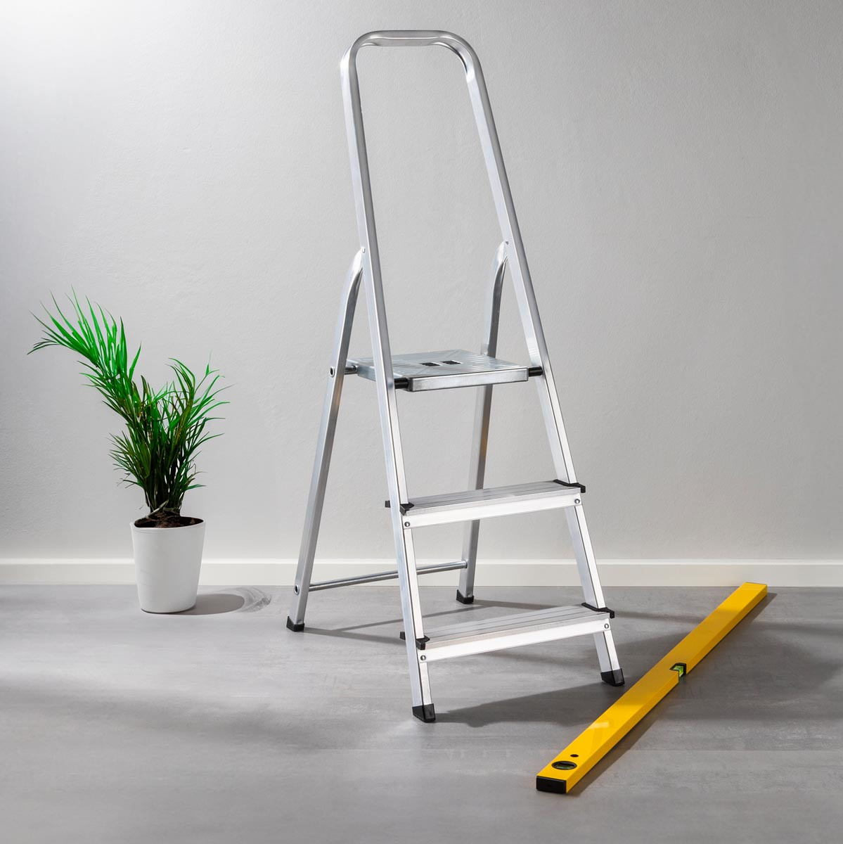 Haushalt international Skládací schůdky jednostranné, 3 stupně