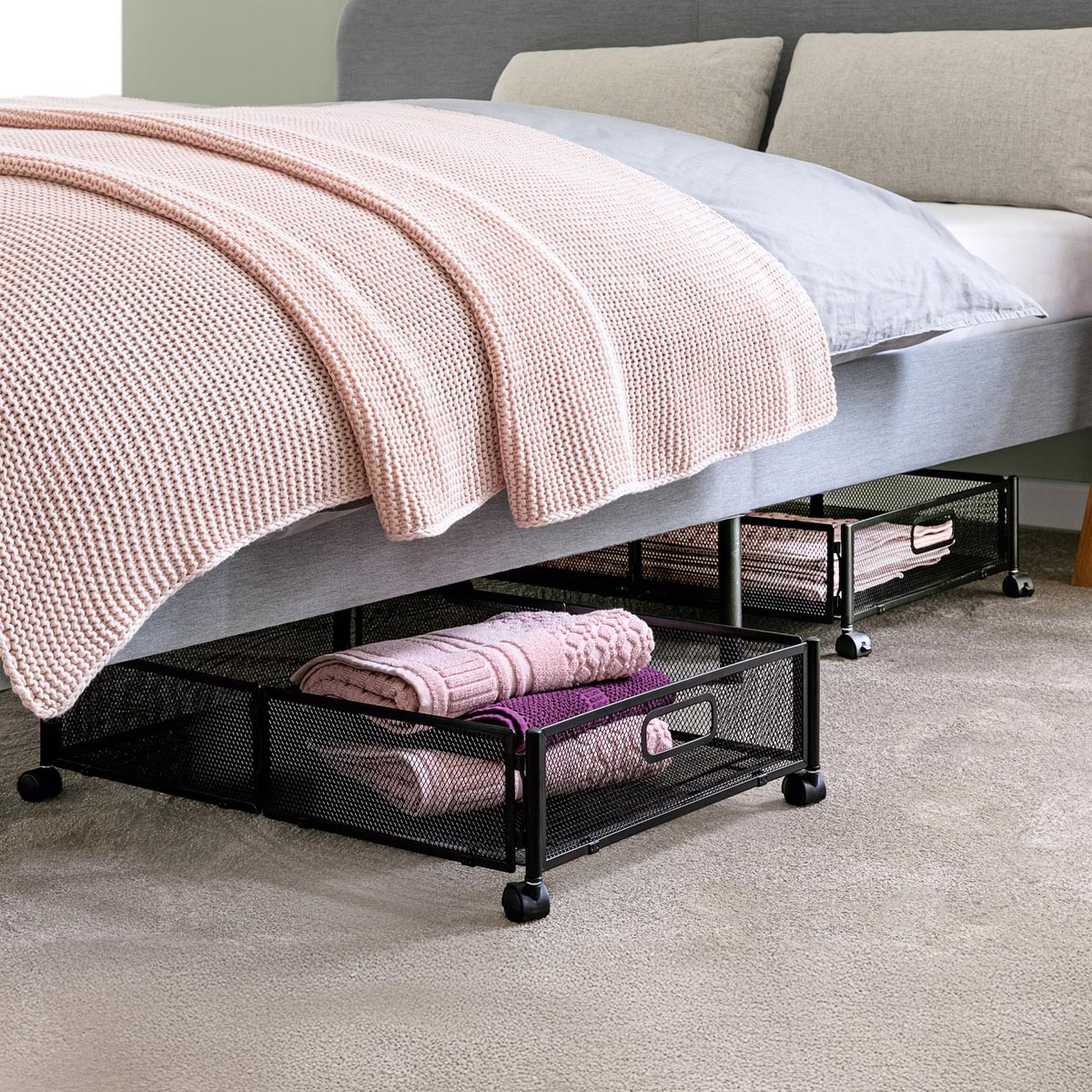 Die moderne Hausfrau Úložný vozík pod postel