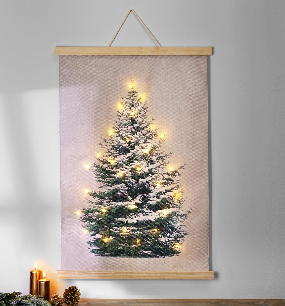 Weltbild LED nástěnná dekorace Vánoční strom