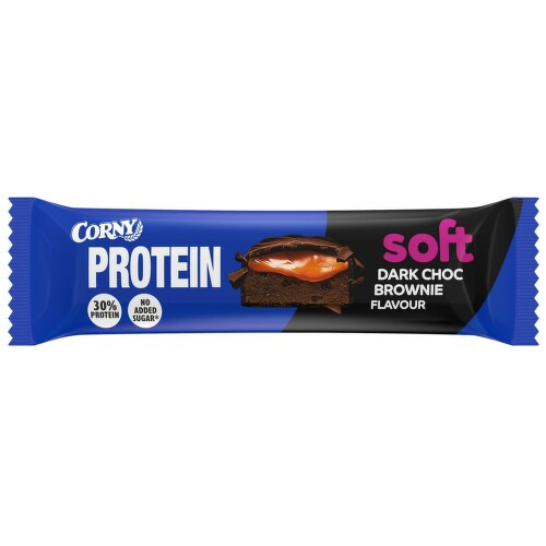CORNY PROTEIN soft Hořká čokoláda-brownie 45g