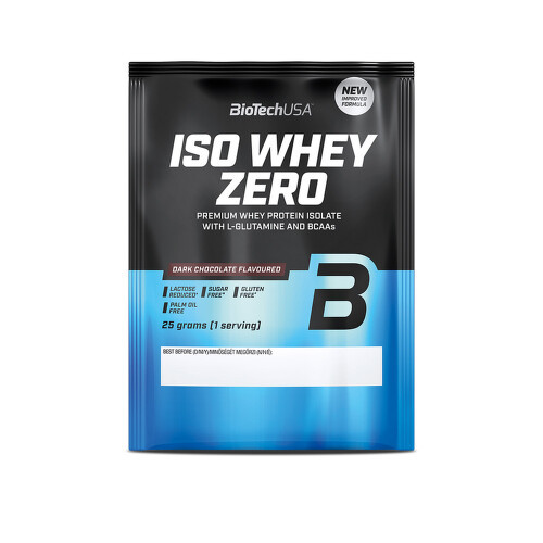 BioTech Iso Whey Zero 25 g Hořká Čokoláda