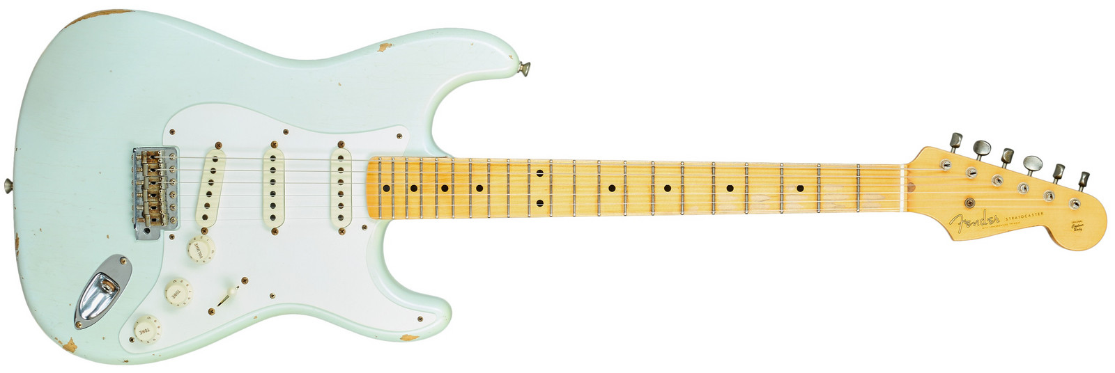 Fender Custom Shop 2016 Stratocaster 56 Relic Faded Sonic Blue