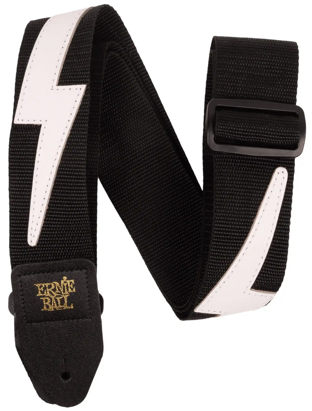Ernie Ball Premium Strap White Lightning