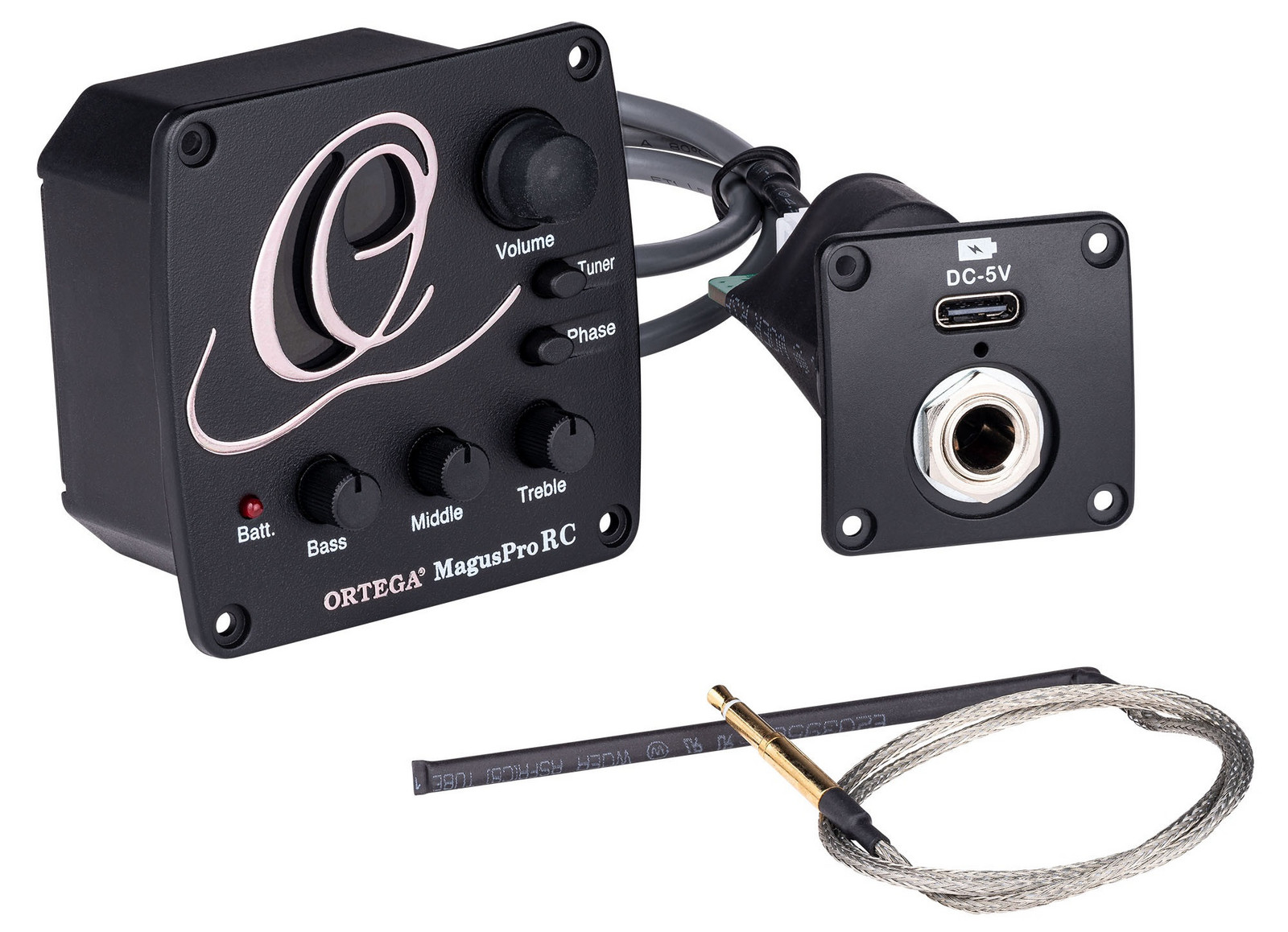 Ortega Professional Rechargeable Active Bass Preamp System
